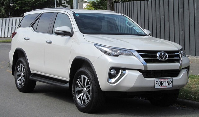 Toyota Fortuner — self drive car rental in Thanjavur