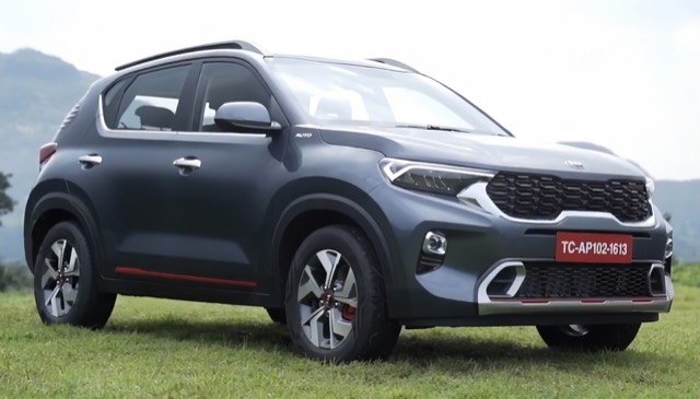 Kia Sonet — self drive car rental in Thanjavur